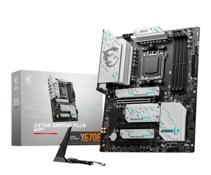 Płyta główna MSI Płyta główna X670E GAMING PLUS WIFI AM5 4DDR5 HDMI ATX